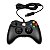 Controle Usb Com Fio Preto Xbox360 Vídeo Game Computador - Imagem 1