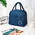Bolsa Lancheira Térmica Marmita Trabalho  Academia Cor:azul - Imagem 1