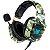 Fone Over Ear Gamer Profissional Headset Luz Led Com Fio - Imagem 1