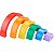 Fisher-price Arco-íris De Madeira Empilhável 6 Peças - Imagem 2