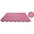Tatame Eva 1x1m 1cm Rosa Kit Com 4 Placas - Imagem 3