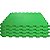 Tatame Eva Evamax 1x1m 10mm Verde Claro – Pacote Com 4 - Imagem 1