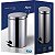 Lixeira ágata Inox Com Pedal 20 Litros - Imagem 3