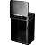 LIXEIRA RETANGULAR 50L PRETA C/SENSOR VD - Imagem 3