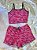 Pijama Short Doll Estampado Super Confort REF336 - Imagem 9