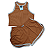 Pijama Feminino Short Doll Canelado Bicolor REF352 short e camiseta - Imagem 5