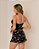 Pijama Short Doll Blusa Cropped Babado De Alcinha - Imagem 3
