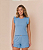 Conjunto Delicata Pijama Feminino com Blusa Regata e Short com Babado - Imagem 6