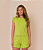 Conjunto Delicata Pijama Feminino com Blusa Regata e Short com Babado - Imagem 7
