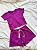 Conjunto Baby Doll Short Doll  pijama conforto total malha canelada feminina - Imagem 5