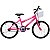 Bicicleta Aro 20 Mtb Reb Star Girl C/Ct Rosa/Pink - Imagem 1