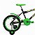 Bicicleta Cairu 16 MTB Reb. Masc Pto/Verde - Imagem 4