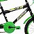Bicicleta Cairu 16 MTB Reb. Masc Pto/Verde - Imagem 2