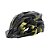Capacete TSW mtb raptor ii led pt/cz/dourado c/vis. - Imagem 1