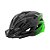 Capacete tsw mtb raptor led pt/cz/vd c/vis. - Imagem 1