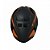Capacete Tsw team tam. 54-57 preto/laranja - Imagem 5