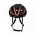 Capacete Tsw team tam. 54-57 preto/laranja - Imagem 3