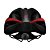 Capacete High One Bike Mtb Win Tam M C/Vista Light Pto/Vmo - Imagem 3