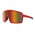 Oculos Hb Grinder Matte Dark Red Orange Chrome - Imagem 2