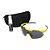 Oculos Hb Shield Compac M Neon Yellow Gray - Imagem 4