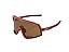 Oculos 100% glendale, verm/pto., bronze - Imagem 2