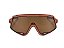 Oculos 100% glendale, verm/pto., bronze - Imagem 1