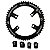 Coroa Ictus Indexada BCD 110 Assimetrica (Compatível Shimano) - Imagem 1