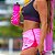 Top Hupi Eva Preto/Rosa Tam: G - Imagem 4