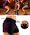 Shorts Hupi Eva Preto/Rosa Tam: P - Imagem 6