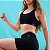 Bermuda Hupi Seamless Longa Preto Tam: GG - Imagem 7