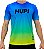 Camiseta Hupi Masculina Ace Azul E Amarelo Tam: M - Imagem 1