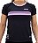 Camisa Hupi Running Track Feminina Preto/Rosa Tam: P - Imagem 1