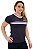 Camisa Hupi Running Track Feminina Preto/Rosa Tam: G - Imagem 3