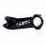 Suporte Guidao Aluminio Mtb ahead 90mm 7o Light Preto - Imagem 1