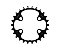 Engrenagem Shimano Deore FC-M6000 26d - Imagem 1
