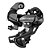 Cambio Traseiro Shimano Tourney Rd-Tx800 Sgs 7/8v Sem Gancheira Pto - Imagem 1
