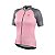 Camisa Ciclismo Free Force Sport Enjoy Feminina Rosa/Cinza Tam  P - Imagem 1