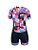 Macaquinho Fem Marcio May Slim Fit Colorfull Geometric Tam G - Imagem 1