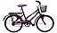Bicicleta Cairu Aro 20 Genova C/Ct V.B Violeta - Imagem 1