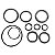 Service Kit S-Tres 100 Horas Para Lefty Ocho - Imagem 1