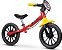 Bicicleta Nathor Aro 12 Balance Bike Fast Verm S/Pedal - Imagem 1