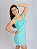 Vestido Bravo Top Win Verde Agua Tamanho:GG - Imagem 3