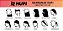 Bandana Hupi - Liso Tam U - Preto - Imagem 6