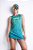 Vestido de Beach Tennis Hupi - Verde - M - Imagem 1