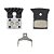 Pastilha De Freio Shimano L04c Metal Ice Tech Com Mola - Imagem 1