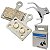 Pastilha De Freio Shimano K04ti Metal - Imagem 1