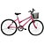 Bicicleta 26 Mtb Bella C/Cestao Rosa/Pink - Imagem 1