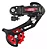 Cambio Bike Traseiro 7v H60 Index Com Ponteira Preto Yamada - Imagem 1