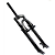 Garfo Suspensão Aro 26 Paco Rosca Standard 21.1x90mm Aço - Imagem 1