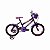 Bicicleta Cairu Infantil Feminina Aro 16 Fadinha Lilas - Imagem 1